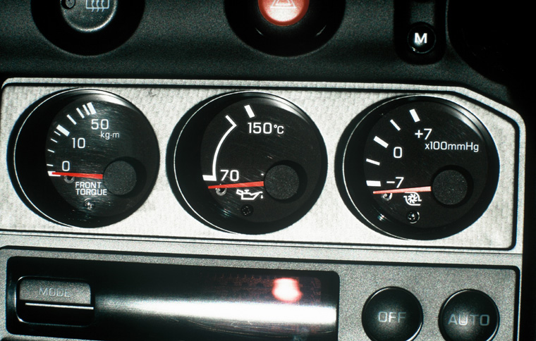 R33 Nissan Skyline GTR Gauges Picture